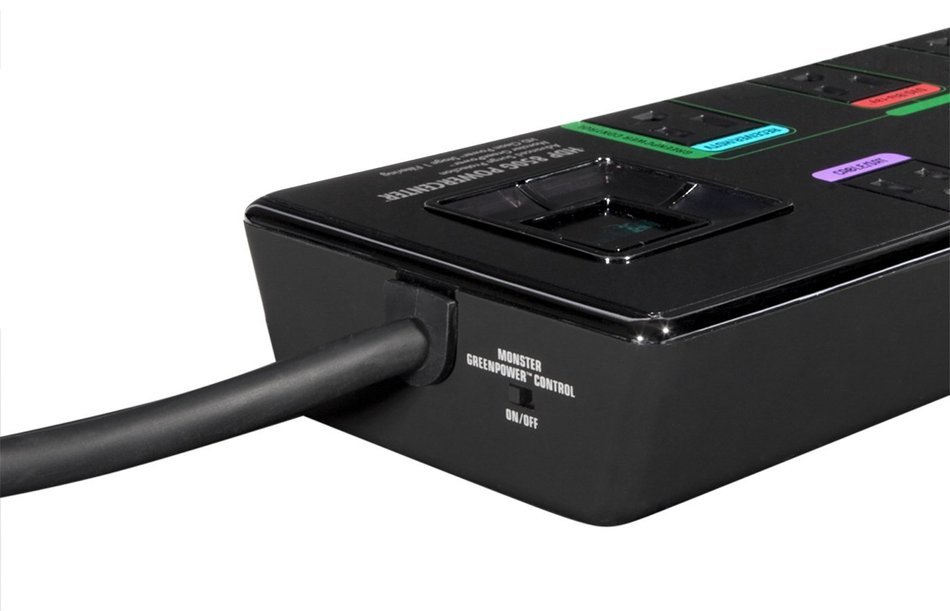 Monster Cable GreenPower 8-Outlets Surge Suppressor N6