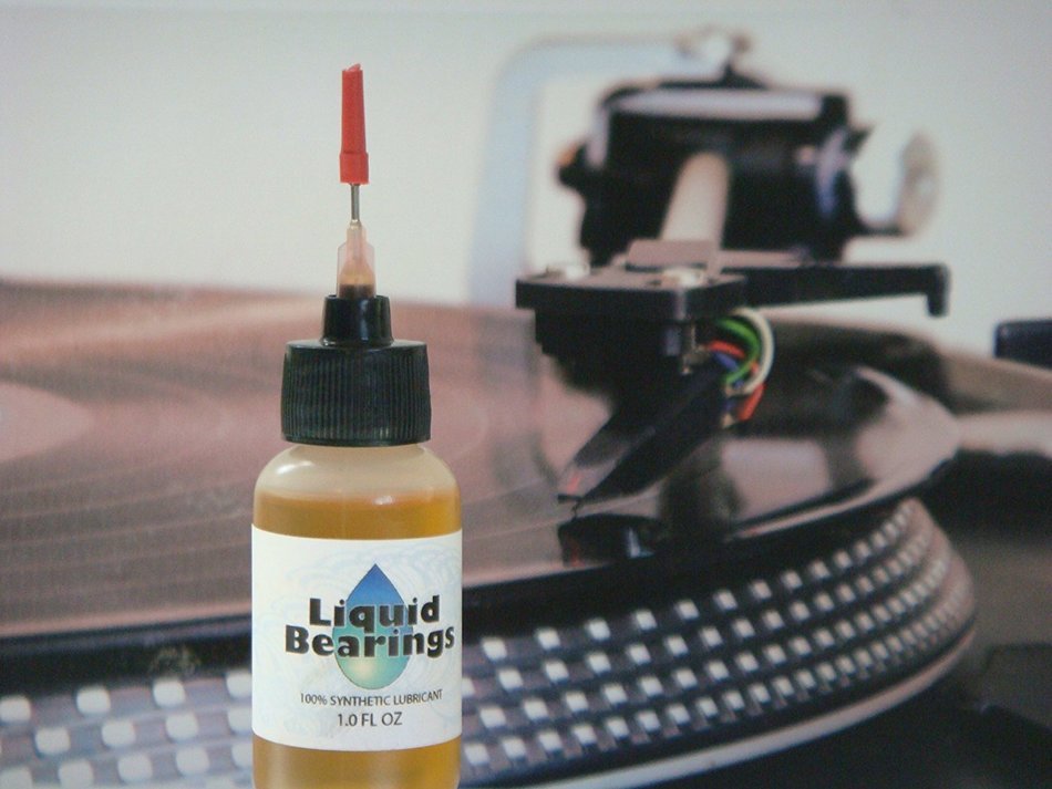 Liquid Bearings, SUPERIOR synthetic oil for DJ turntables, keeps all parts moving freely and quietly!! N2