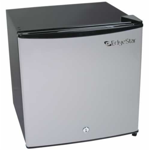 EdgeStar 1.1 Cu. Ft. Stainless Steel Freezer w/ Lock - Stainless Steel N3