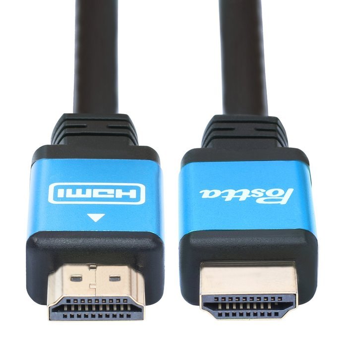 Postta Ultra HDMI 2.0V Cable(40 Feet)Support 4K 2160P,1080P,3D,Audio Return and Ethernet - 1 Pack(Blue) N13