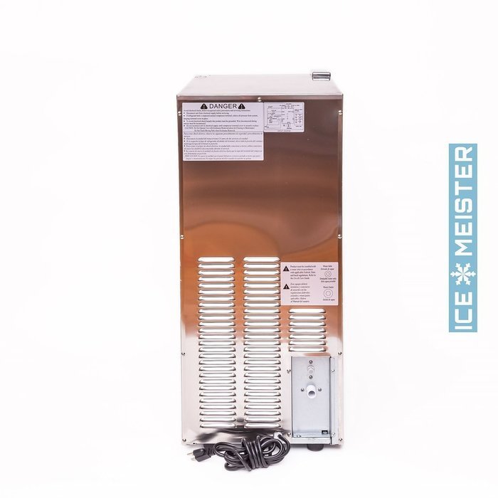 NEW Icemeister Undercounter 50 Lb Cube Quality Ice Machine Az-20d - NSF & UL Certified -Outdoor Use Approved N3