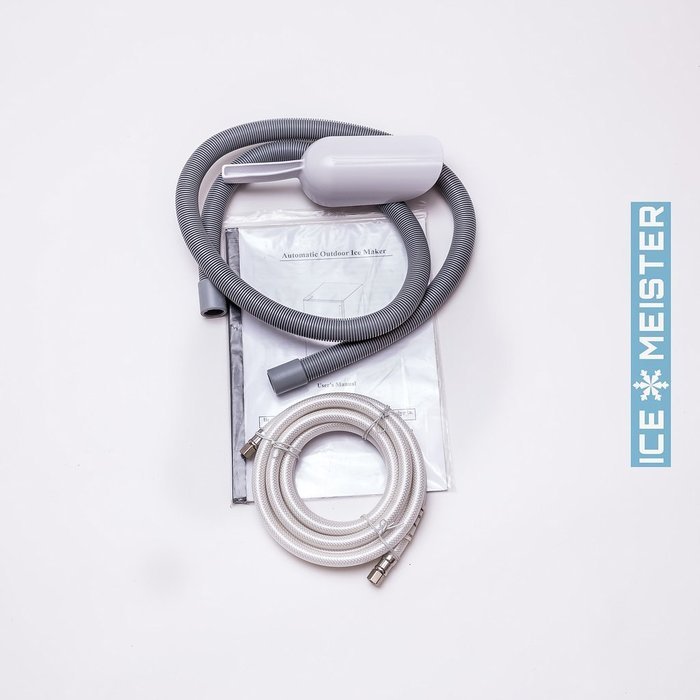 NEW Icemeister Undercounter 50 Lb Cube Quality Ice Machine Az-20d - NSF & UL Certified -Outdoor Use Approved N4