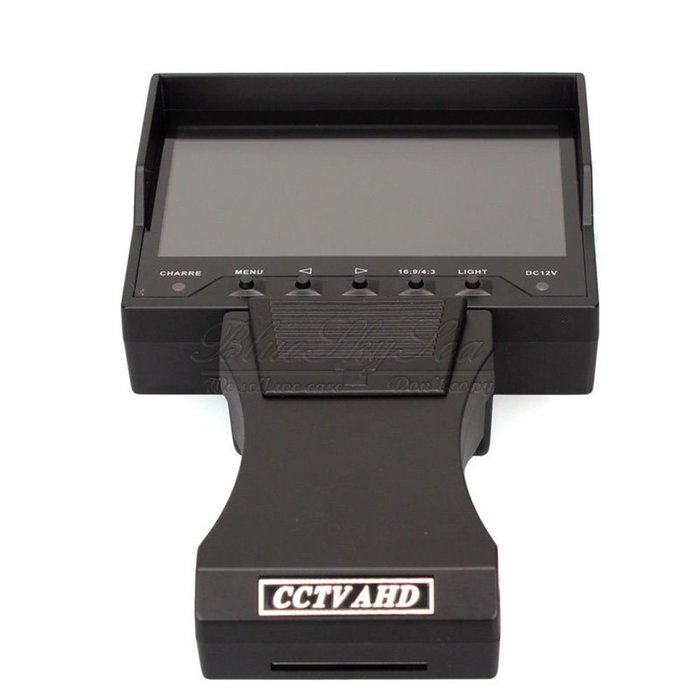 Seesii Foldable Portable Wristband 4.3 inch Lcd Screen 1080P HD-AHD2.0 HD-TVI2.0 CVBS Analog CCTV Camera Monitor... N4