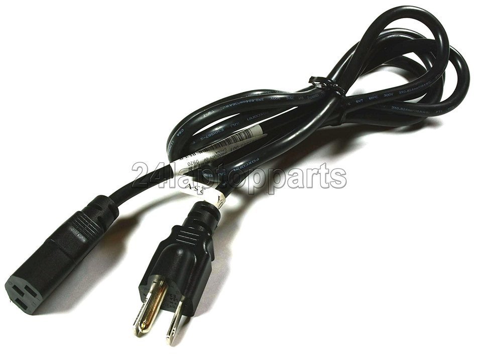 2 Pack Universal (6 Ft/2 Meters) Computer AC Power Cable IEC320 C13 3-Prong 10A 125V US N2