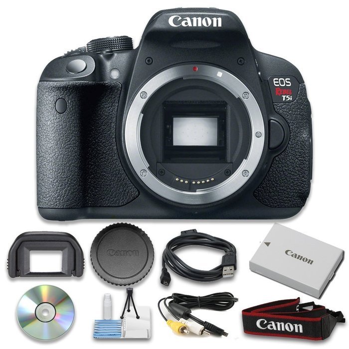 Canon EOS Rebel T5i Digital SLR Camera (Body Only) - Internation Version