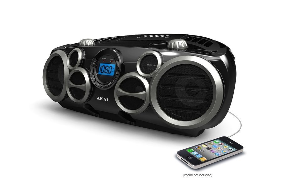 Akai CE2300-BT Bluetooth CD Boombox N2