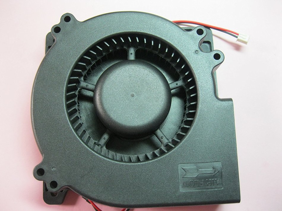 1 pcs Brushless DC Blower Fan 12032B 12V 2 Wires 120x120x32mm Ball-bearing Skywalking