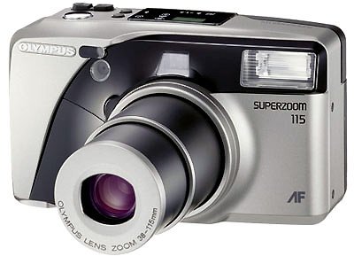 Olympus Superzoom 115 Compact Camera