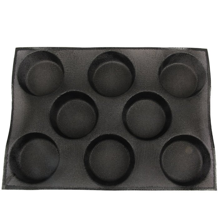 Yilove Non-stick Perforated Silicone Bread Baking Mold,4 loaf Molds N8