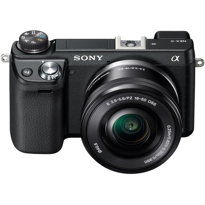 Sony Digital SLR Camera NEX-6 Zoom Lens NEX6L/B - International Version (No Warranty)