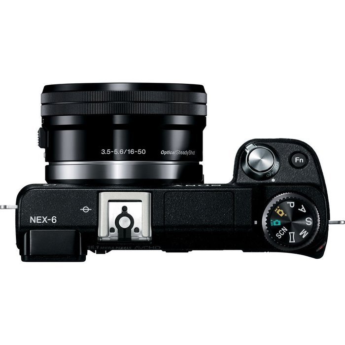Sony Digital SLR Camera NEX-6 Zoom Lens NEX6L/B - International Version (No Warranty) N2