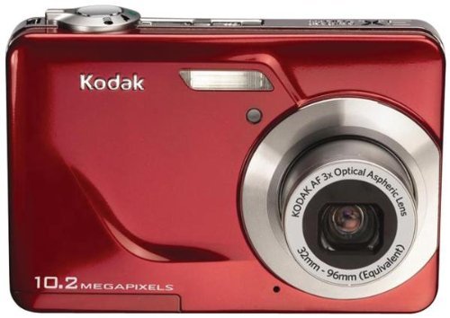 Kodak EasyShare M1073 IS 10.2 MP Digital Camera - Red