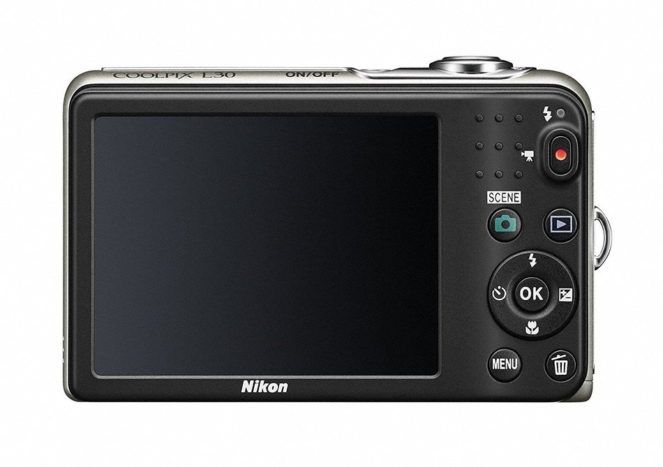 Nikon digital camera COOLPIX L30 5 times zoom dry cell type silver L30SL 20,050,000 pixels N2