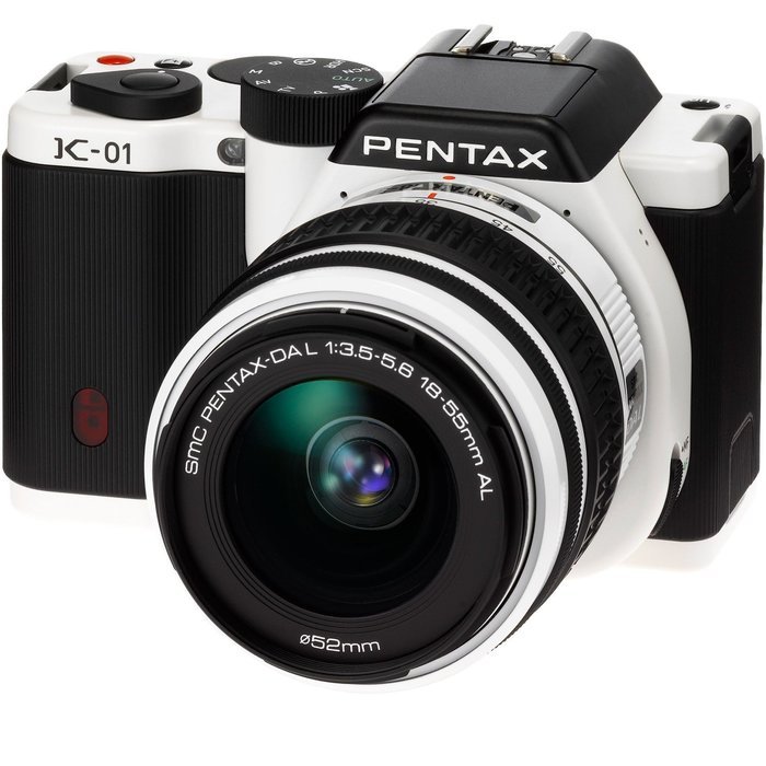 PENTAX digital SLR camera K-01 body white / black K-01BODY WH / BK