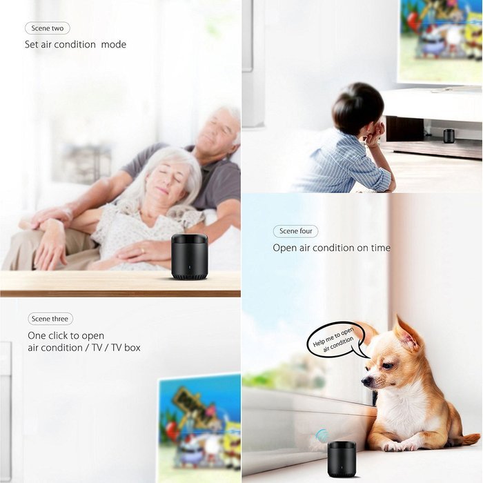 JFA Broadlink Black Bean Smart Home Wifi Remote IR Controller N4