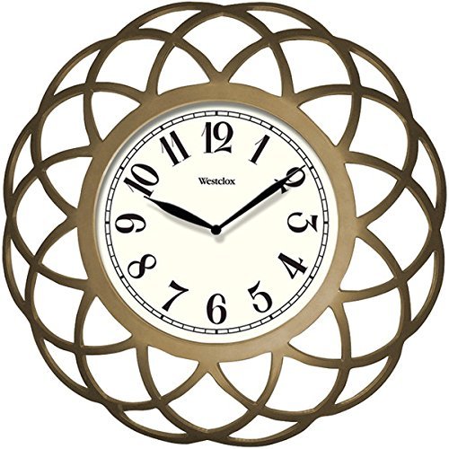 New WESTCLOX 32929 14" Spiral Wall Clock