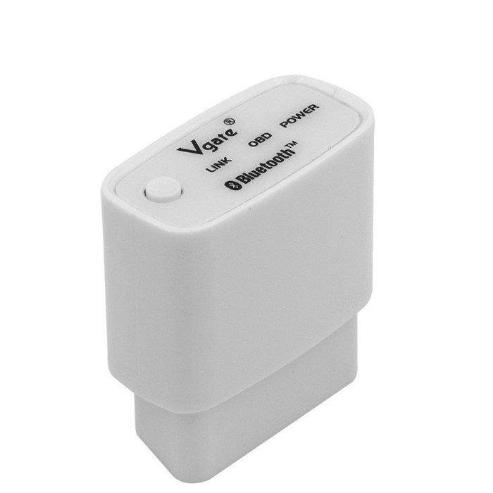 Vgate iCar i Mini ELM327 OBD2 OBDII Bluetooth Adapter Scanner TORQUE ANDROID(white) N3