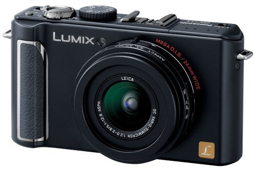 Panasonic digital cameras LUMIX (Lumix) LX3 black DMC-LX3-K free image ...