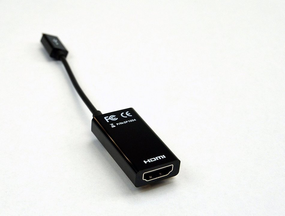 Analogix Semiconductor SP1004 Slimport to HDMI Adapter for Amazon Fire, Blackberry Passport, Nexus 5, LG G3