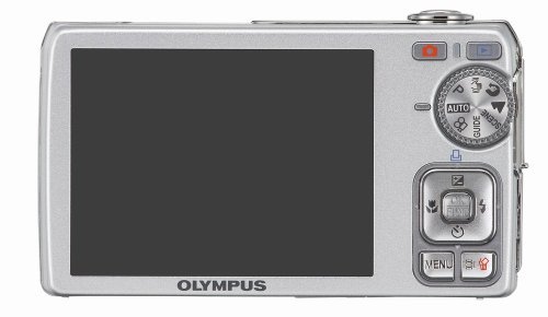 Olympus FE-350 8MP Digital Camera with 4x Wide Angle Optical Zoom (Silver) N2