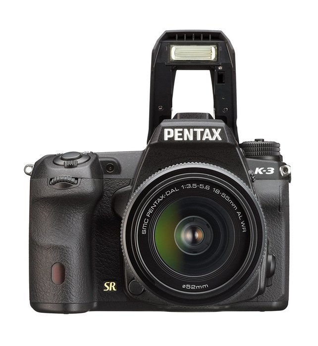 Pentax K-3 DSLR Camera with 18-55mm WR Lens Kit (24MP, CMOS Sensor) 3.2 inch LCD N3