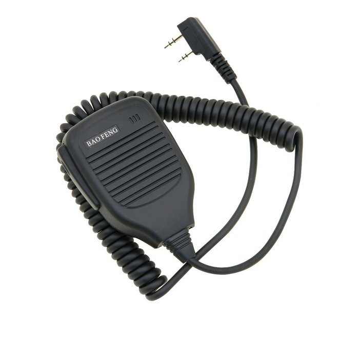 Speaker - Baofeng UV-5R UV-5RA UV-5RE UV-5R PLUS Microphone Speaker hand-held microphone Corresponds to the transceiver... N5
