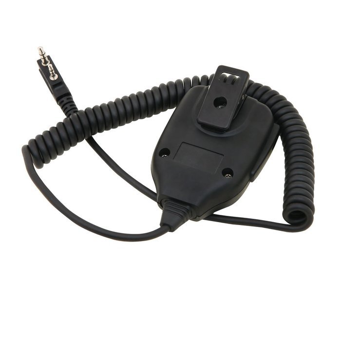 Speaker - Baofeng UV-5R UV-5RA UV-5RE UV-5R PLUS Microphone Speaker hand-held microphone Corresponds to the transceiver... N6