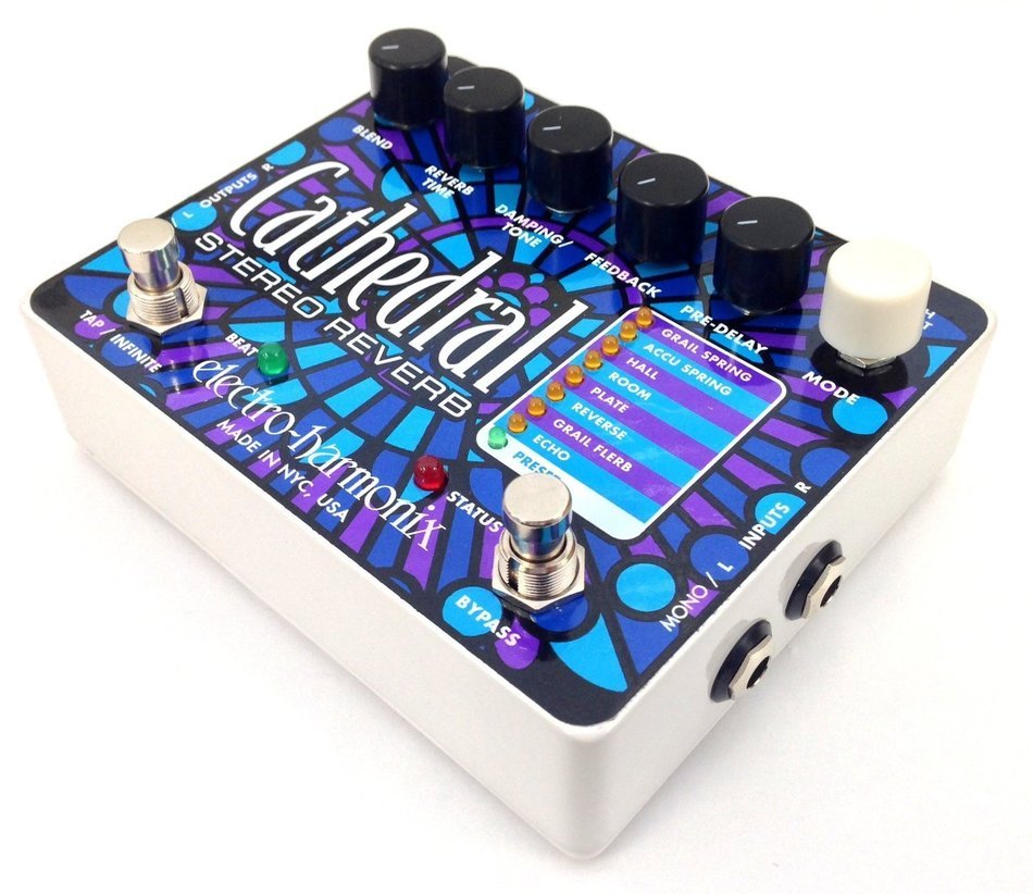 Electro-Harmonix Cathedral Stereo Reverb Pedal N6