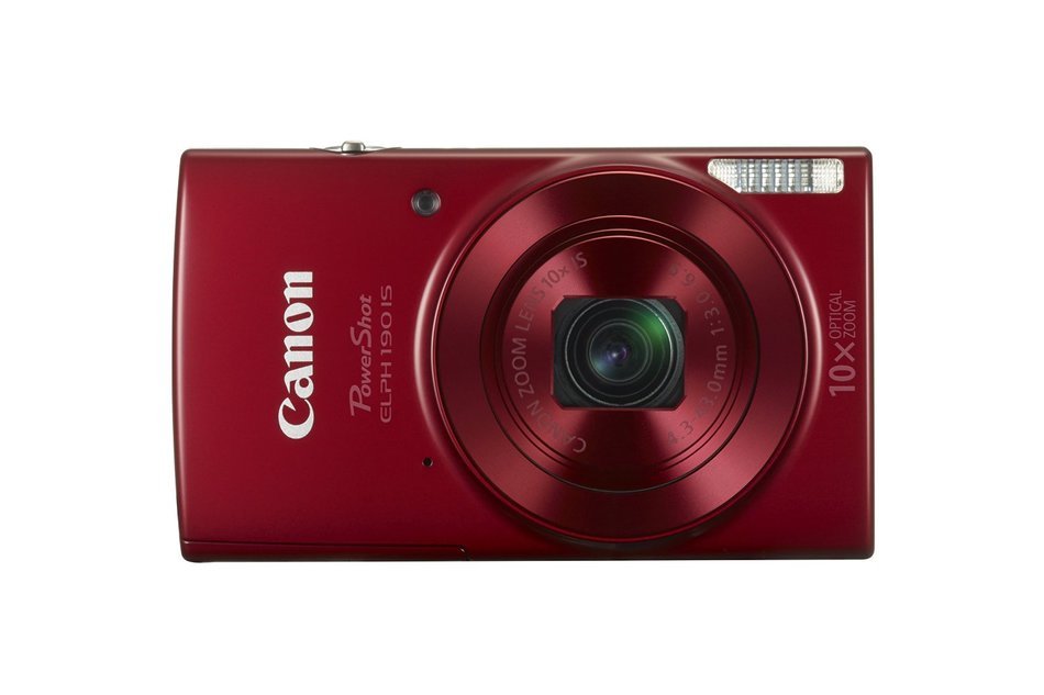 Canon PowerShot ELPH 190 IS (Red) with 10x Optical Zoom and Built-In Wi-Fi N5