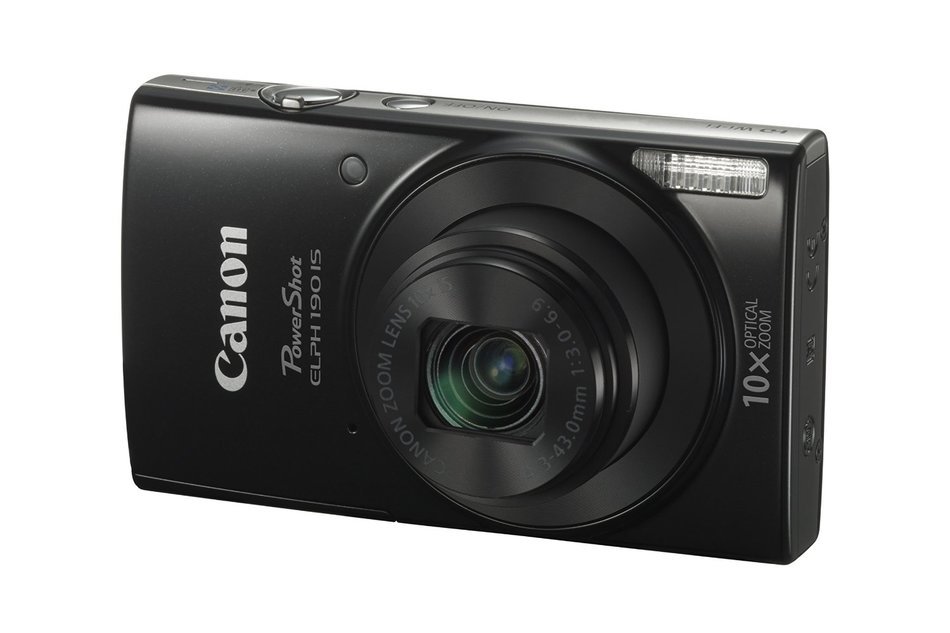 Canon PowerShot ELPH 190 IS (Red) with 10x Optical Zoom and Built-In Wi-Fi N8