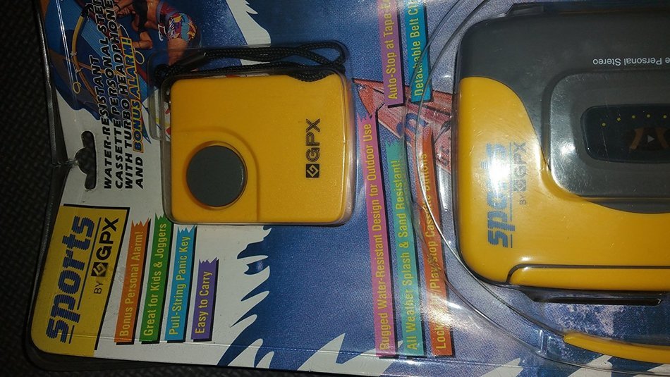 GPX Sports AM/FM Cassette Personal Stereo (Model: C3202D) N3