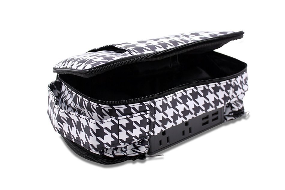Life Made LCHBAGBAT3-RS/001 Charging Tote 2.0, Black N6