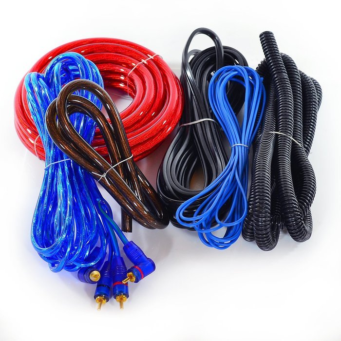 InstallerParts 2000W 4AWG Car Amplifier Hookup Kit N3