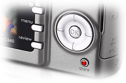 Kodak Easyshare C340 5 MP Digital Camera with 3xOptical Zoom (OLD MODEL) N3