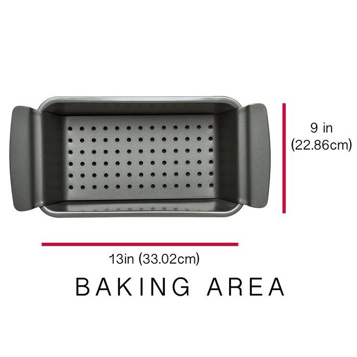 Ecolution Bakeins Large Loaf Pan &ndash; PFOA, BPA, and PTFE Free Non-Stick Coating &ndash; Heavy Duty Carbon Steel &ndash; Dishwasher... N9