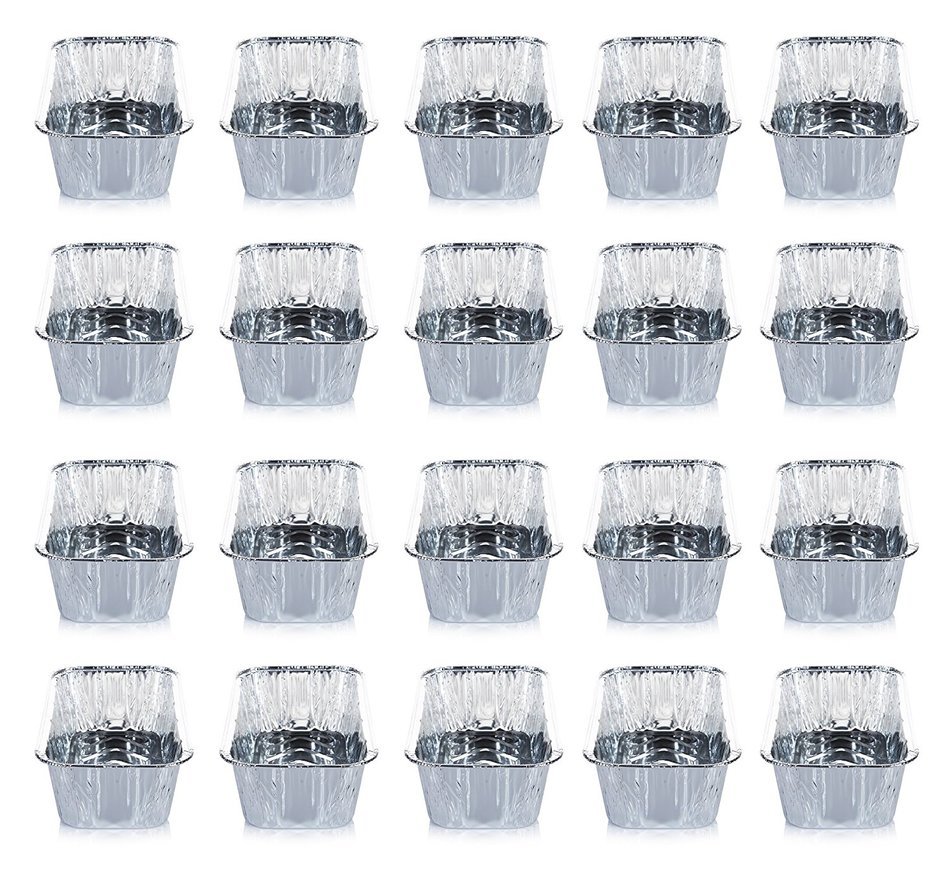 DOBI Loaf Pans - Disposable Aluminum Foil 2Lb Bread Pans, Standard Size - 8.5 X 4.5 X 2.5 Inches, Pack of 30.... N12