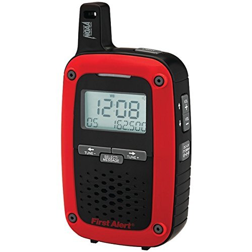 New FIRST ALERT SFA1135 Portable AM/FM Digital Weather Radio with SAME Weather Alert