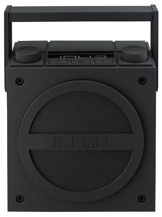 iHome iBT4BC Bluetooth Rechargeable Boombox with FM Radio N9