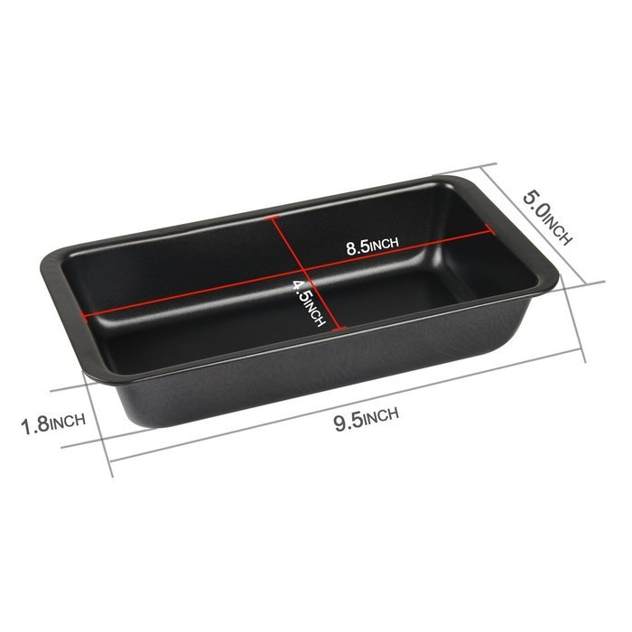 Yilove 8.5" Non-stick Loaf Pan,Toast Baking Pan(Champagne) N9