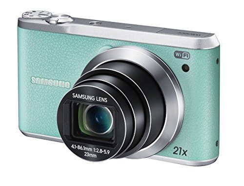 Samsung Smart Camera WB380F 16.3 MP Compact Digital Camera 1080p - Mint by Samnsung