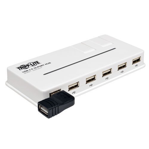 Tripp Lite Universal Reversible USB 2.0 Hi-Speed Adapter (Reversible A to Right Angle A M/F)(UR024-000-RA) N4