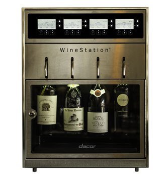Dacor DYWS4 20" Wine Storage with 4-Bottle Capacity, Thermo-Electric Cooling System, LCD Controls, Dispensing...