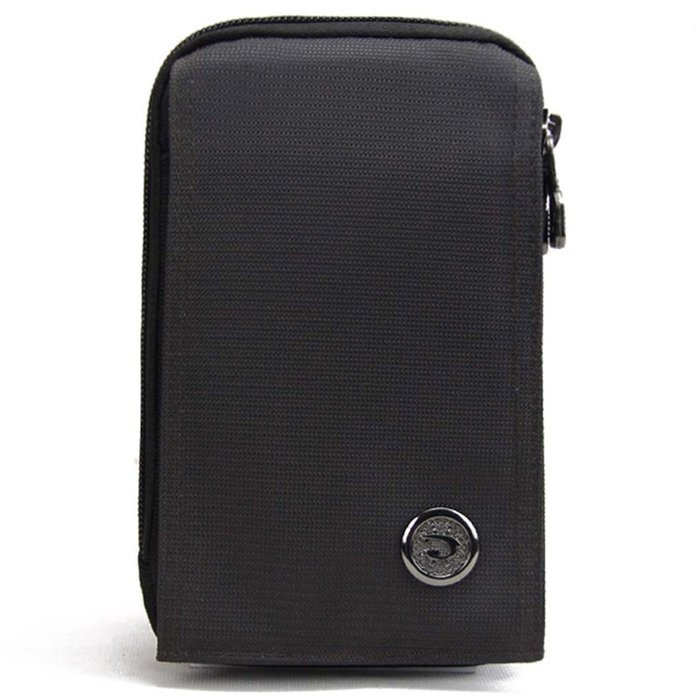 liangdongshop Casual Water Resistant Oxford Waist Pack Phone Sleeve Chest Pouch(Sapphire Blue) N21