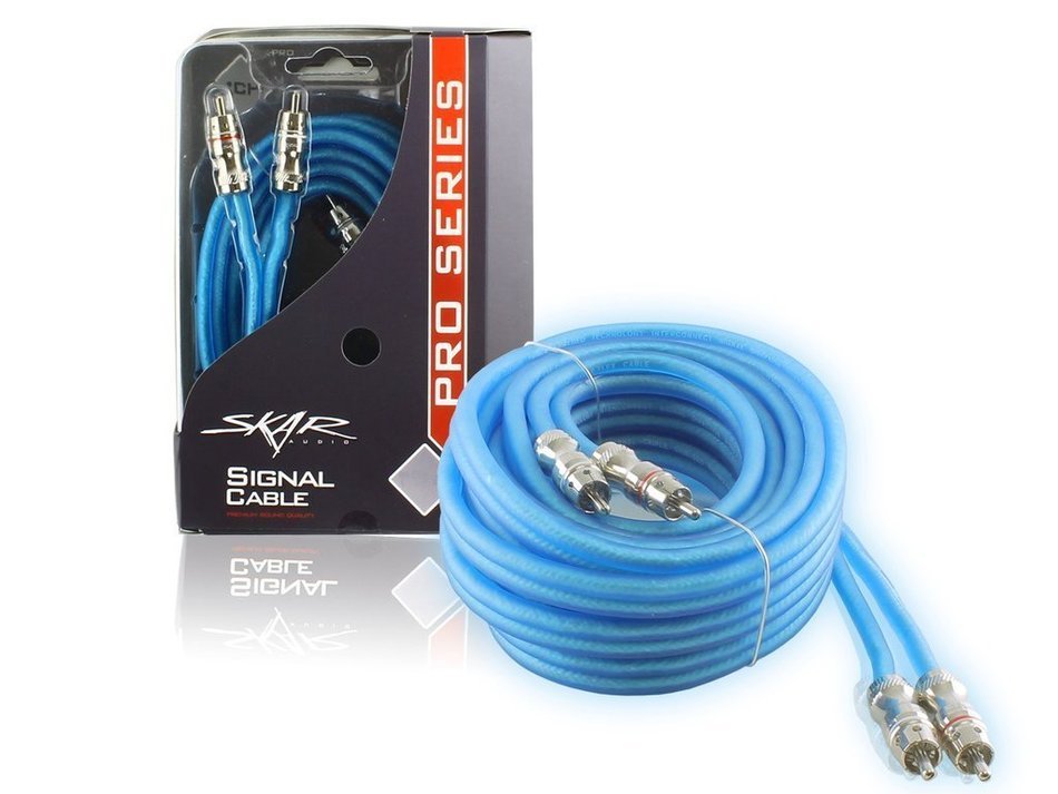 Skar Audio SK-PRO420 20-Foot 4-Channel Audiophile Grade RCA Interconnect Cables N2