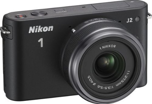 Nikon 1 J2 10.1 MP HD Camera with 11-27.5mm f/3.5-5.6 Lens (Black)