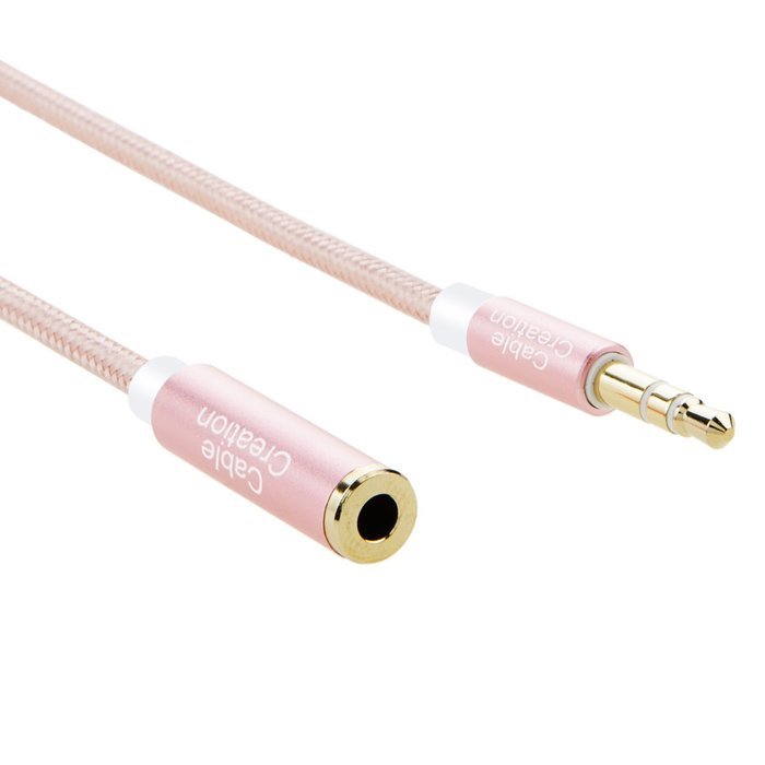 CableCreation [2-PACK] 3 Feet 3.5mm Audio Extension cable, Male to Female Slim and Soft Cable with Gold Plated... N10