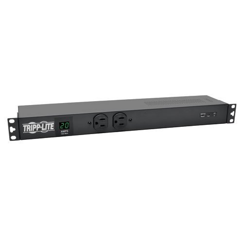 Tripp Lite Metered PDU, 20A, Isobar Surge Suppression 3840 Joules, (12 5-20R, 2 5-15R), 120V, L5-20P/5-20P, 1U... N5