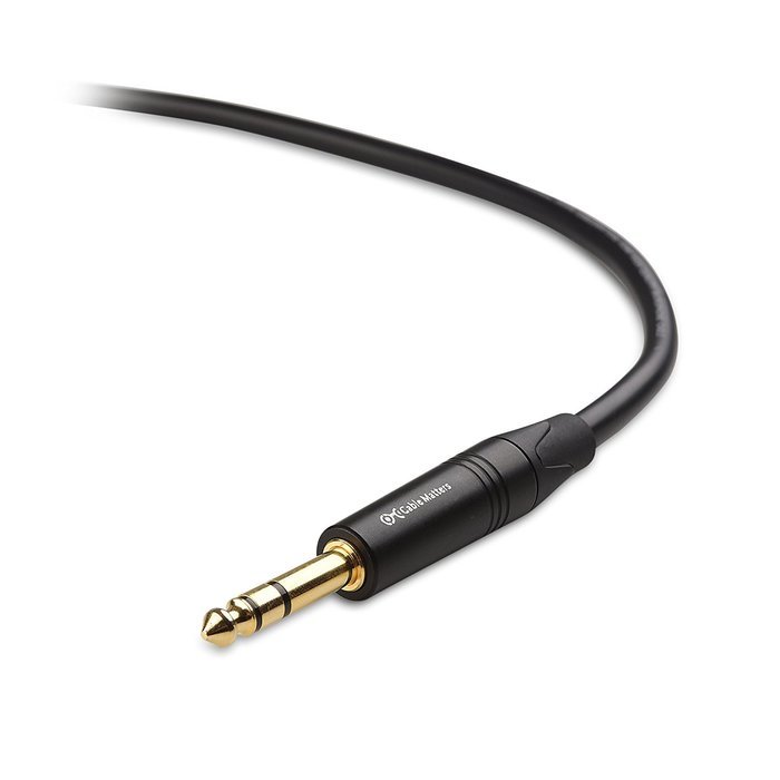 Cable Matters XLR to TRS 6.35mm (1/4 Inch) Cable 10 Feet N11