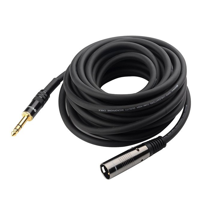Cable Matters XLR to TRS 6.35mm (1/4 Inch) Cable 10 Feet N12