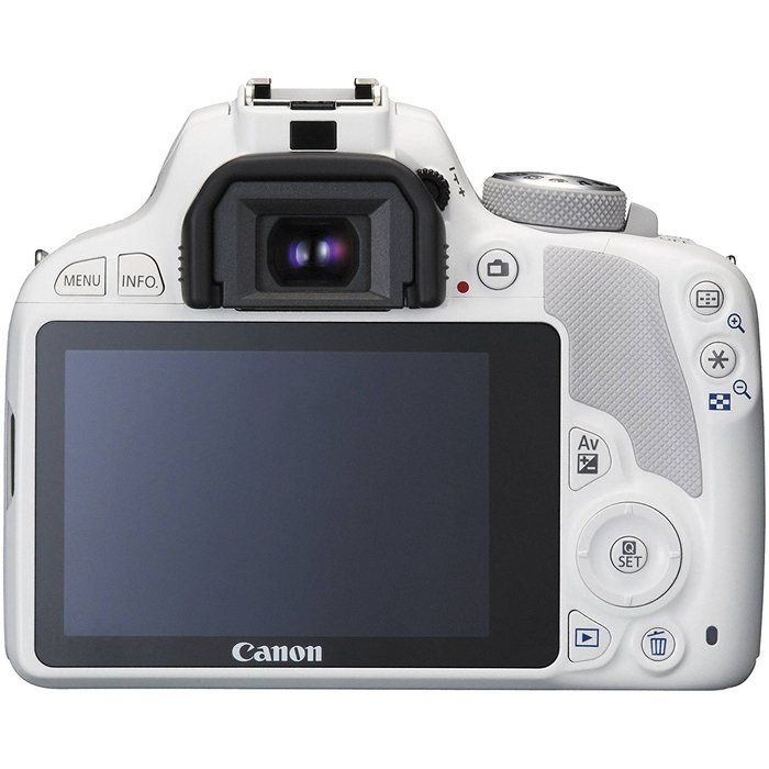 Canon EOS Rebel SL1 Digital SLR Camera & EF-S 18-55mm IS STM Lens (White) with Canon EF 75-300mm f/4-5.6 III Zoom...